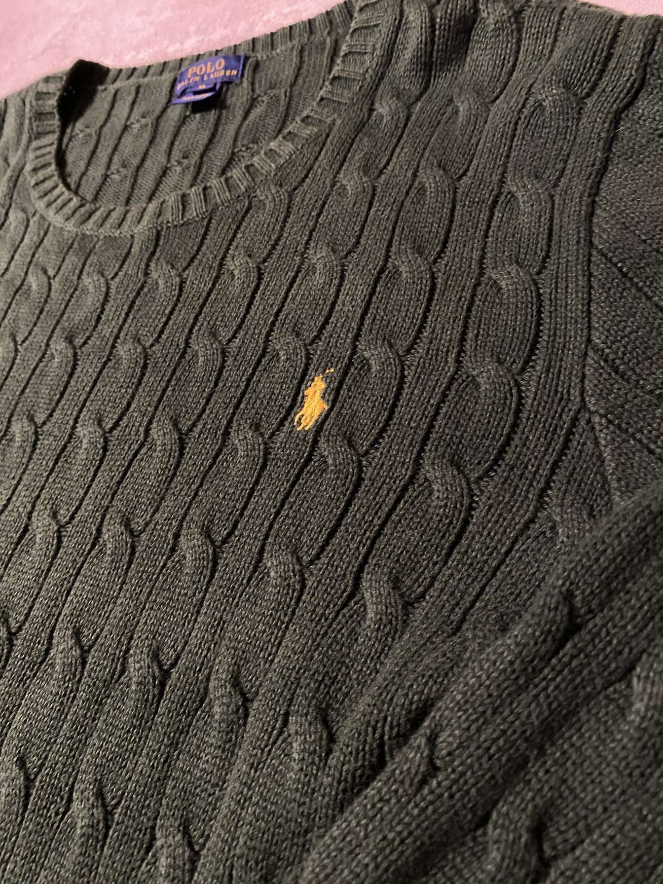 Ralph Lauren Cable Knit Sweatshirt