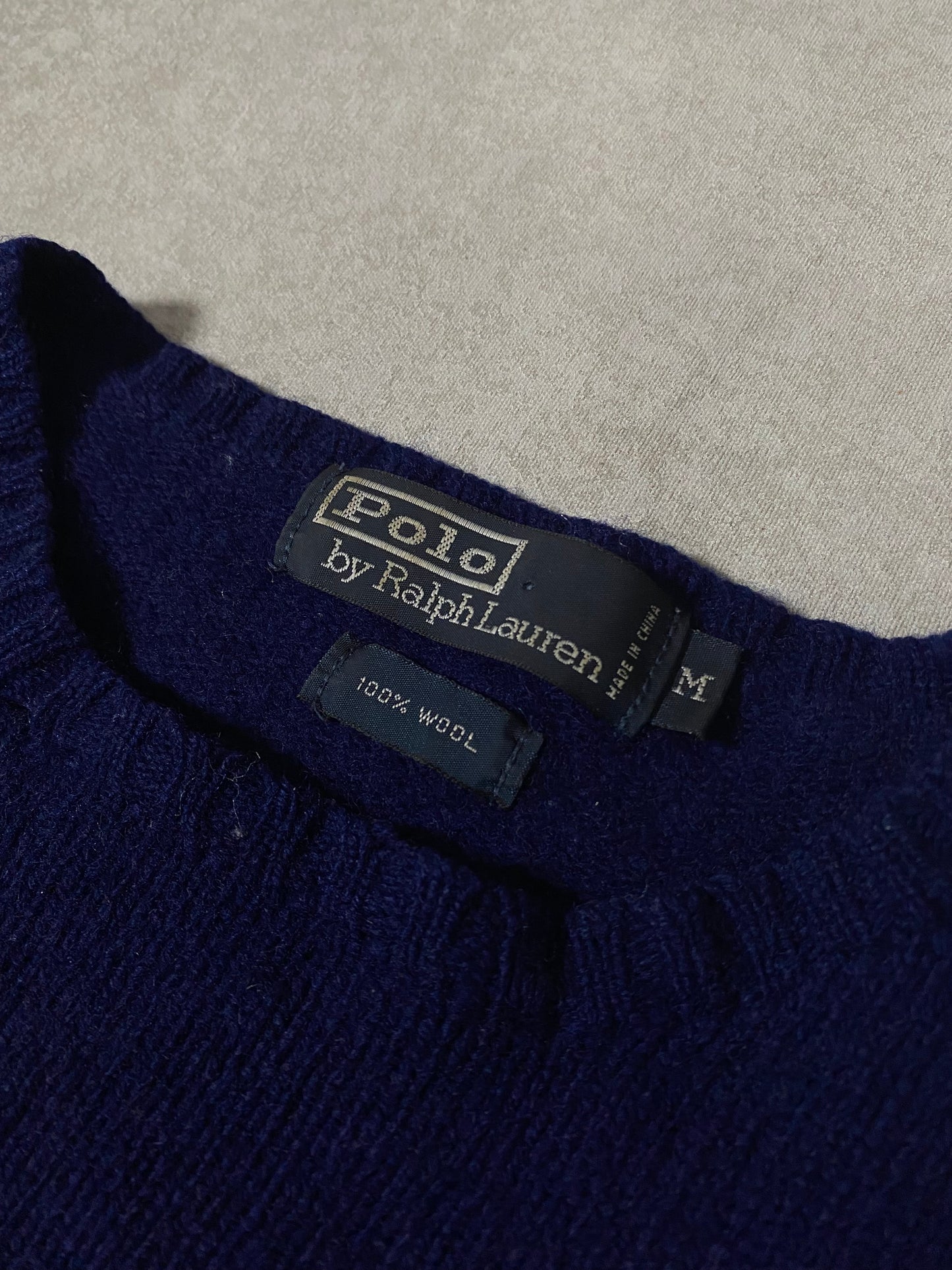 Ralph lauren knit sweatshirt