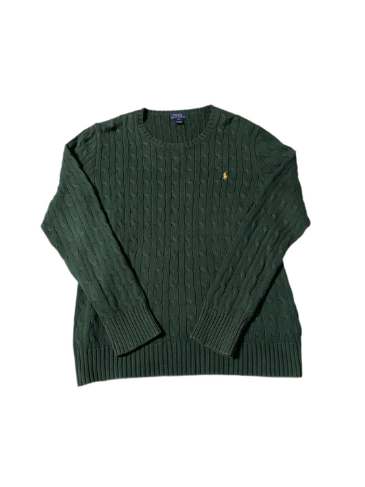 Ralph Lauren cable knit sweatshirt